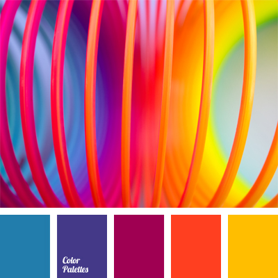 Bright Colors of a Slinky